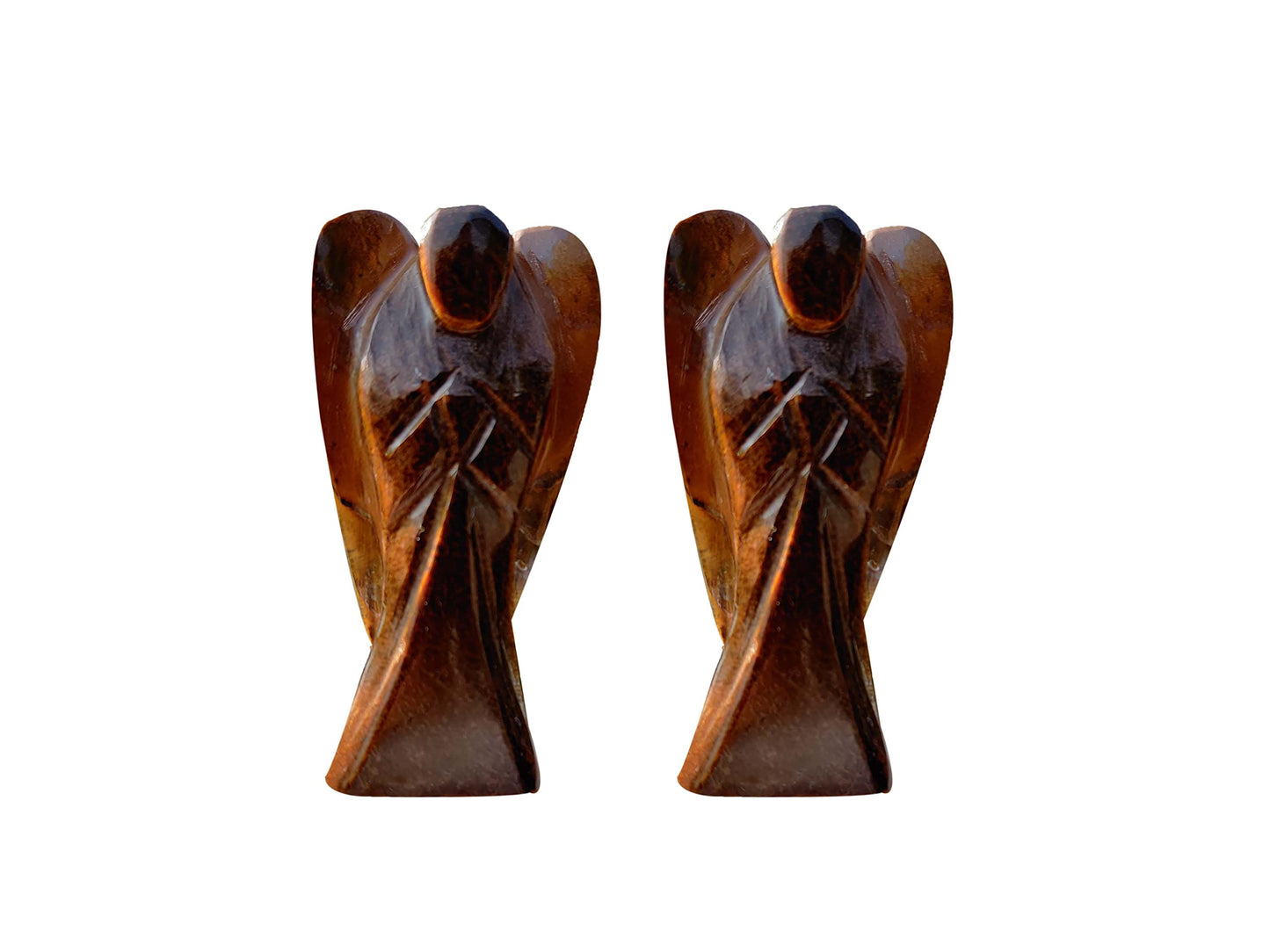 2Pcs Tiger Eye Angel