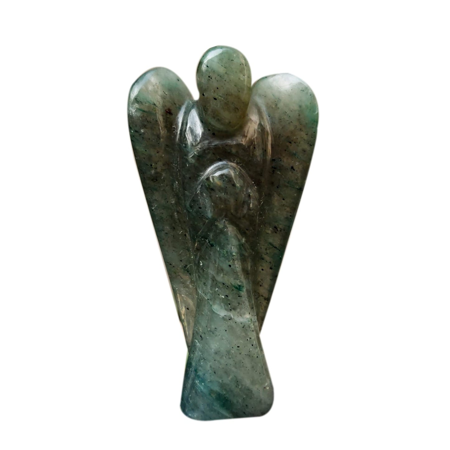 2Pcs Green Aventurine Angel