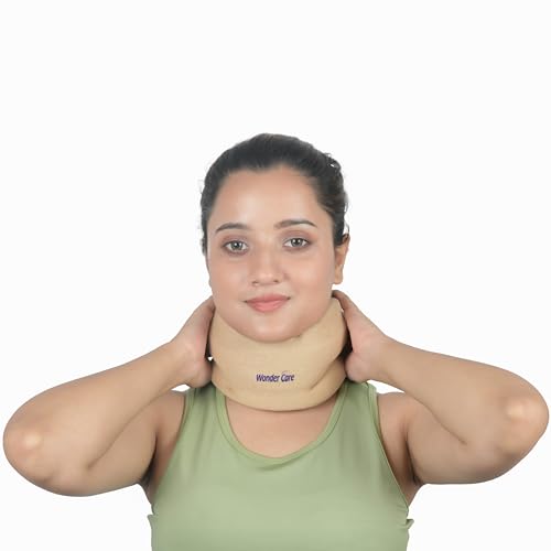 Wonder Care Neck Brace for Sleeping Cervical Collar Relief Neck Pain and Neck Support Soft Foam Wraps for Relief of Cervical Spine Pressure for Women & Men