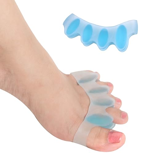 Wonder Care Silicone Toe Separator For Feet Gel Toe Pads Toe Big Toe Corrector Bunion Toe Straightener Yoga Toe Stretcher Hammer Toe Bunion