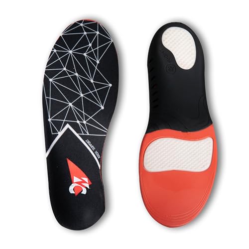 Wonder Care Triple Gel Extra Soft Insole for Shoes Men and Women, Trimmable Arch Support Insoles, Orthopedic Insole for Flat Feet, Breathable Extra Comfort Shock Absorption Sole