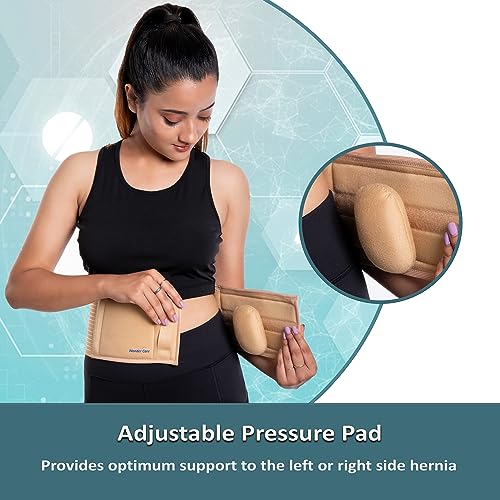 Wonder Care- Umbilical Hernia Support Belt Abdominal Binder for Belly Button Hernias or Navel Hernias, Hernia pain relief Brace