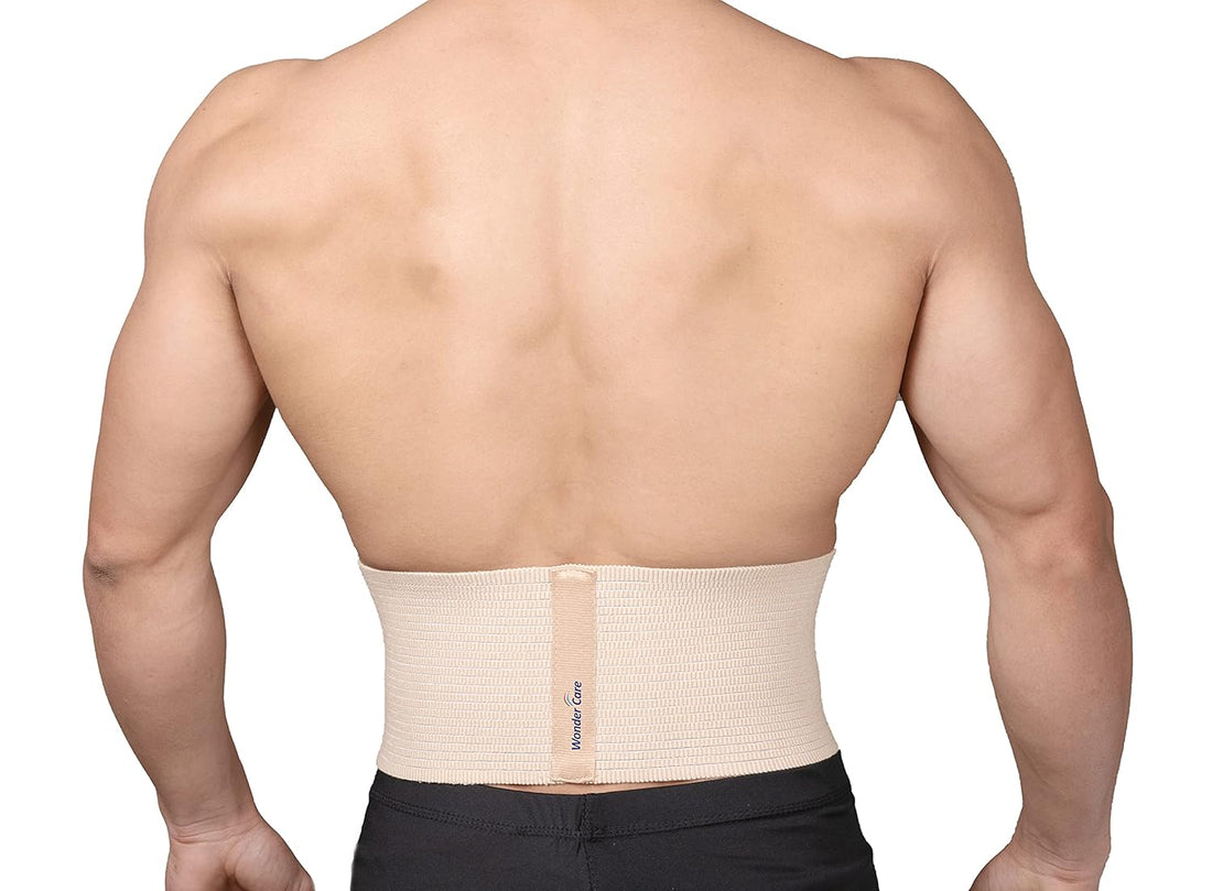 Wonder Care Umbilical Hernia Belt Hernia Support Brace with Removable Compression Pad Navel Hernia Pain Relief for Men & Women