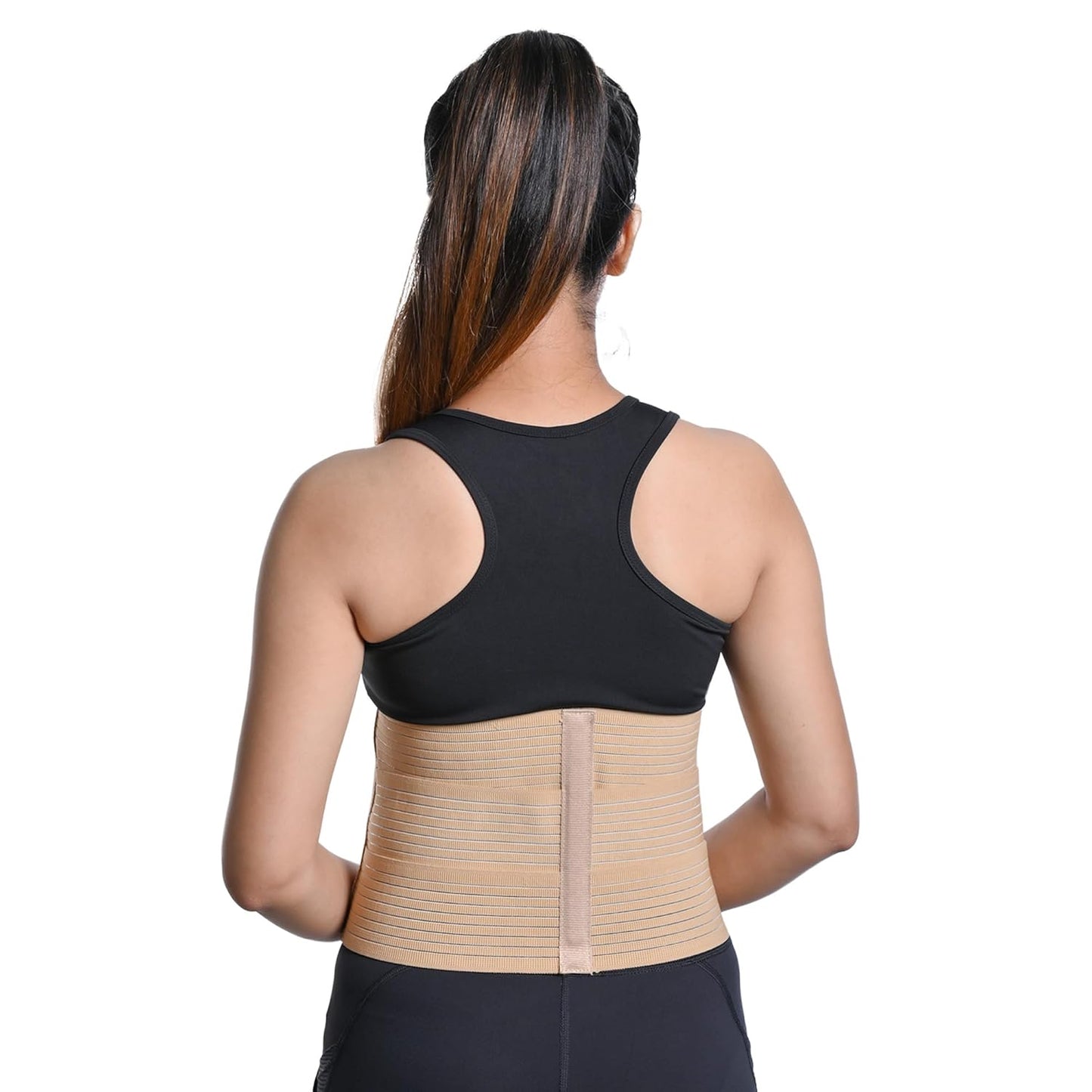 Wonder Care Abdominal Binder Tummy Trimmer Post Pregnancy Waist Support Belt-Large