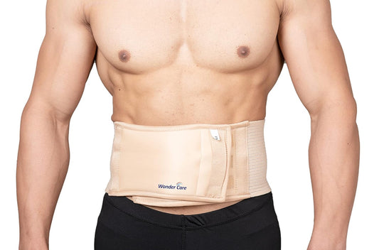 Wonder Care Umbilical Hernia Belt Hernia Support Brace with Removable Compression Pad Navel Hernia Pain Relief for Men & Women