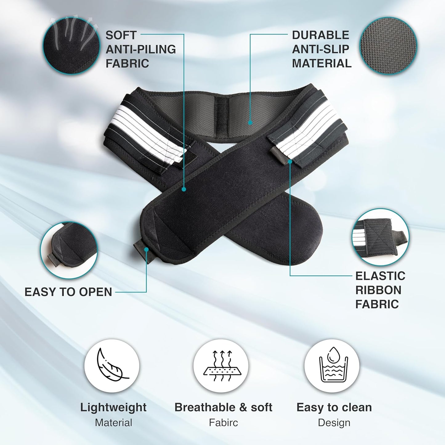 Wonder Care SI joint hip belt for sciatica,Sacroiliac SI joint hip belt for back pain, Sciatica belt, Hip support belt Sciatica pain relief belt for men and women, Pelvic support belt (3XL)