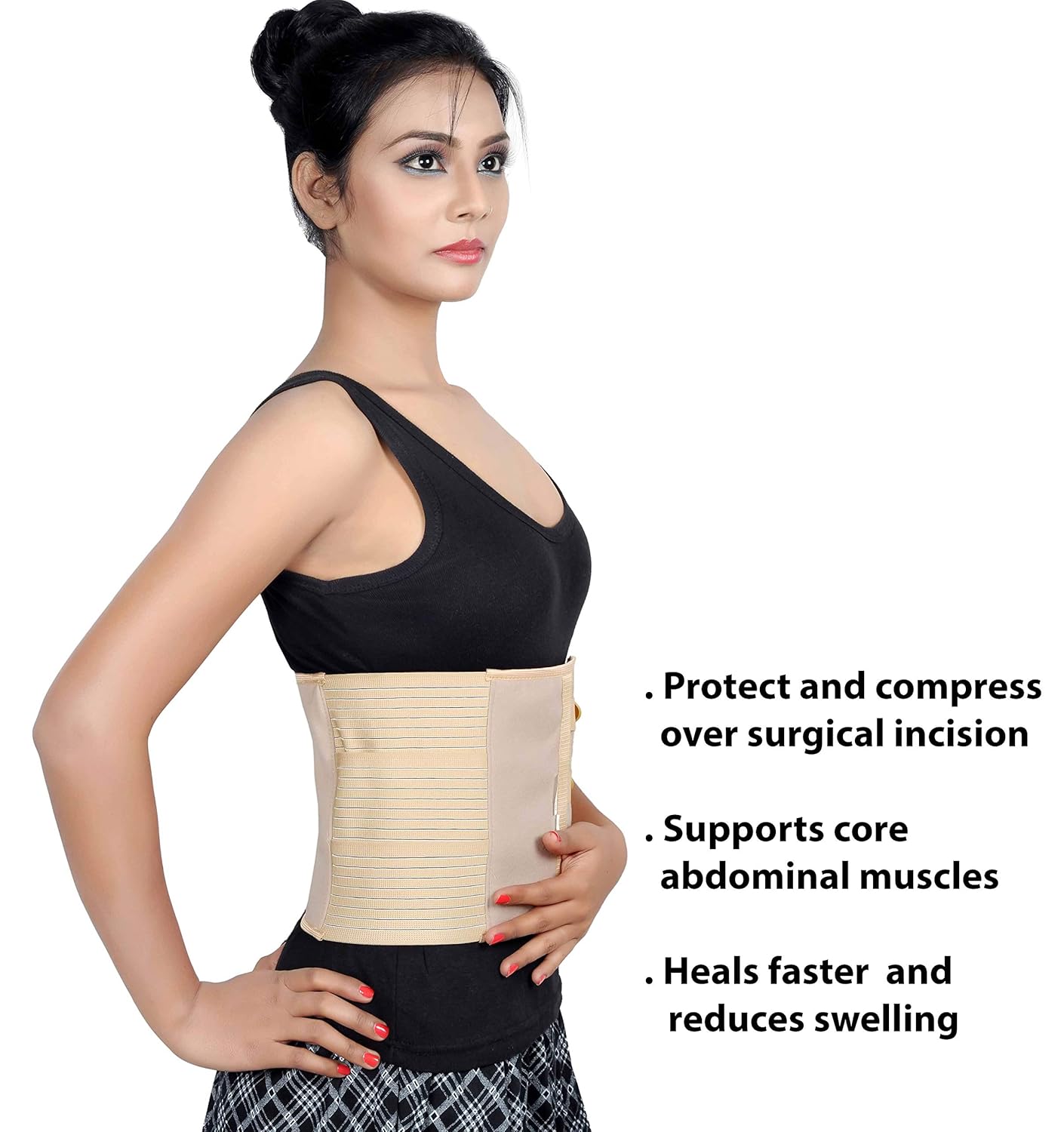 Wonder Care Back Support Belt for Lower Back Pain Relief Lumbar Brace for Back Posture Wrap for Men and Women