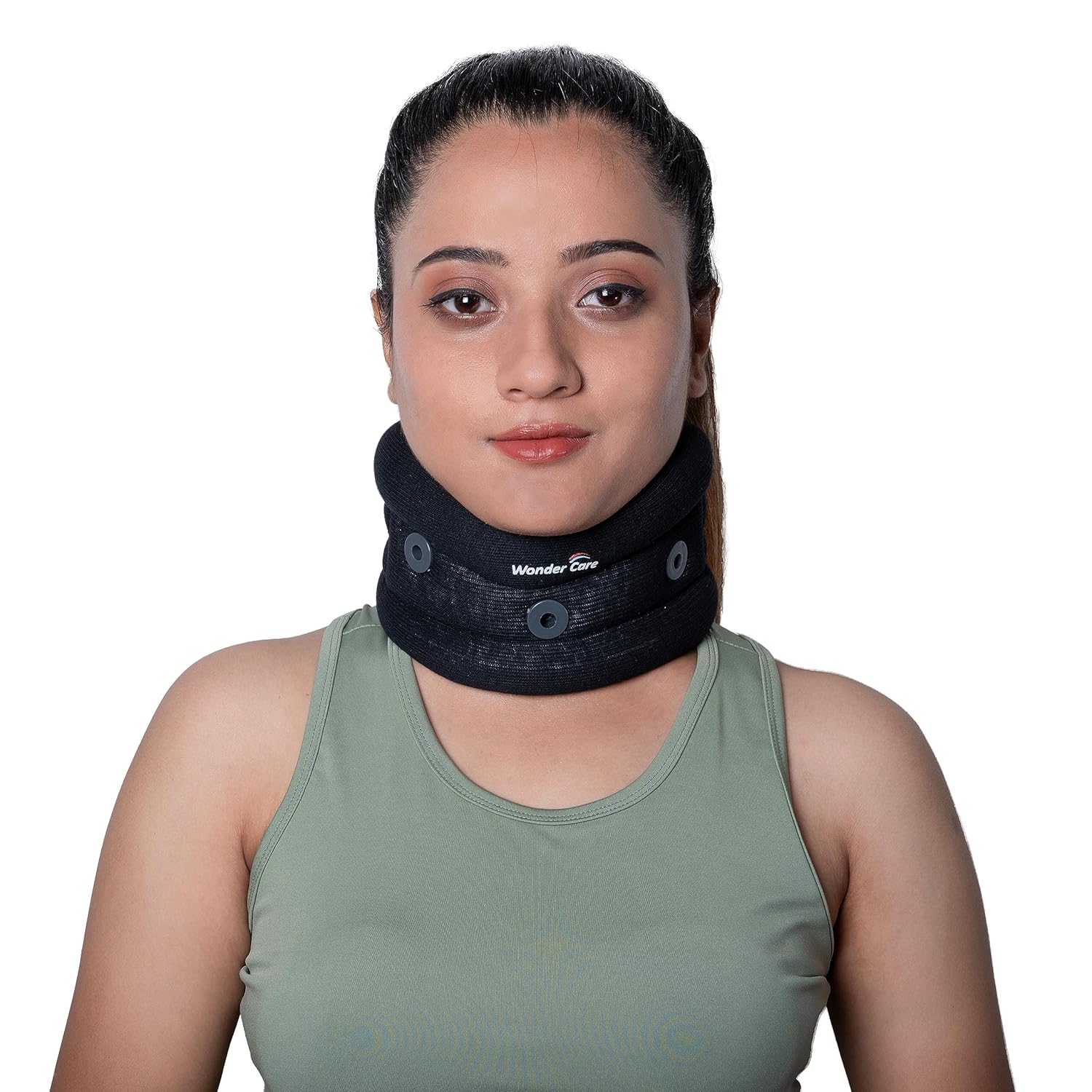 Wonder Care Plastic Soft Cervical Collar Adjustable Collar Neck Support Brace Neck Support Soft Neck Collar Neck Brace For Neck Pain And Support For Women & Men, Medium